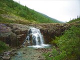 Водопад на левом притоке Гольцовки